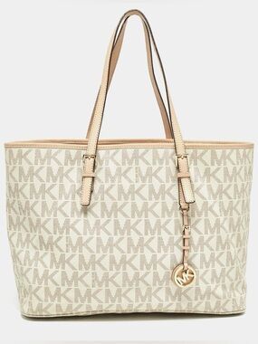 Michael Kors Monogram Tote with Dustbag